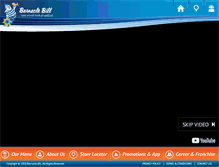 Tablet Screenshot of barnaclebill.com.au